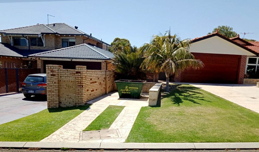 Residential Skip Bin Hire Perth | Skip bins for household rubbish | Backyard Bins